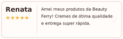 Avaliação de cliente