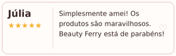 Avaliação de cliente
